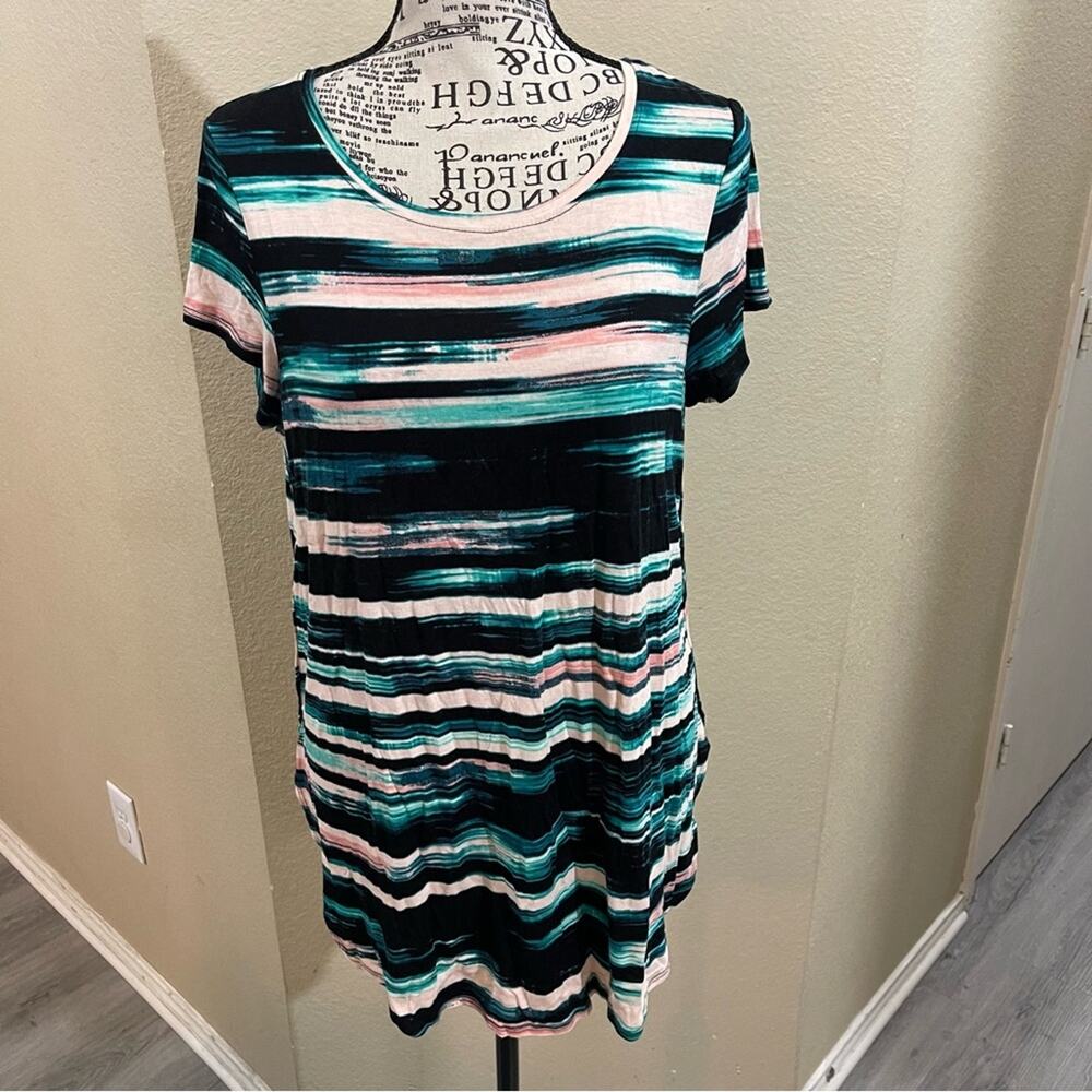 APT 9 tunic length top petite medium